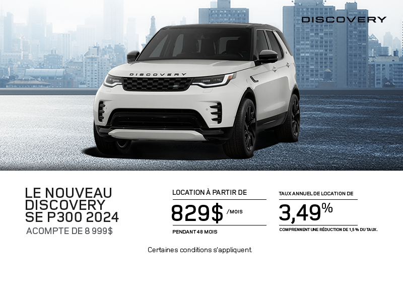 Le Land Rover Discovery 2024