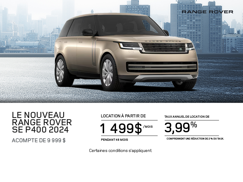 Le Range Rover 2024