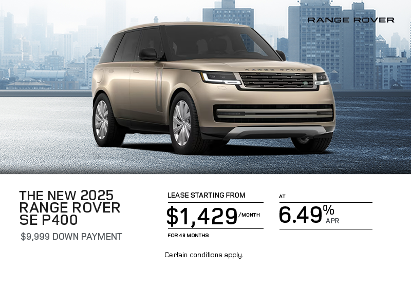 The 2025 Range Rover