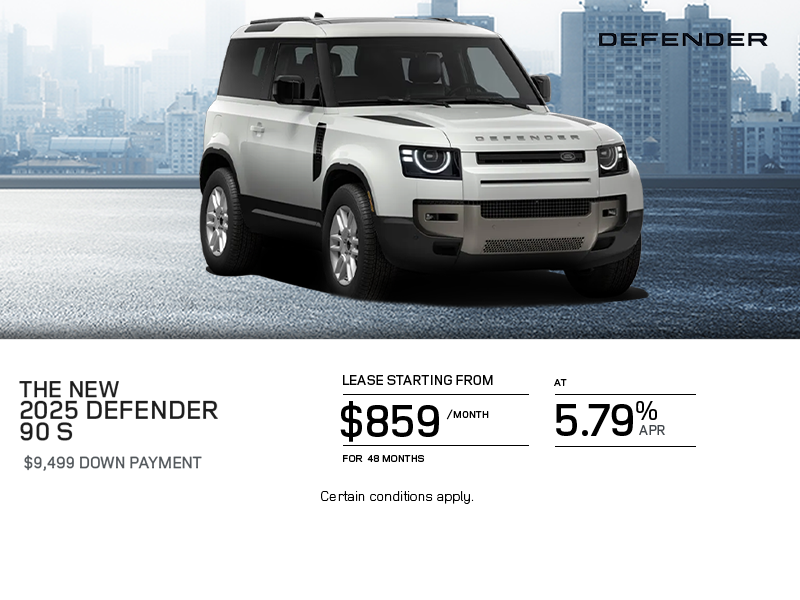 The 2025 Land Rover Defender 90 S