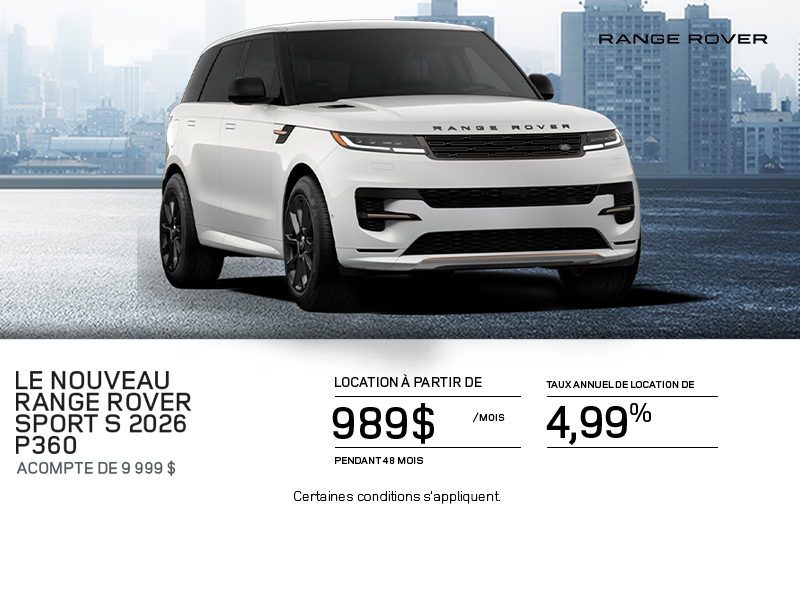 Le Range Rover Sport 2025