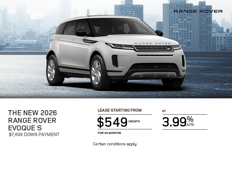 The 2026 Range Rover Evoque