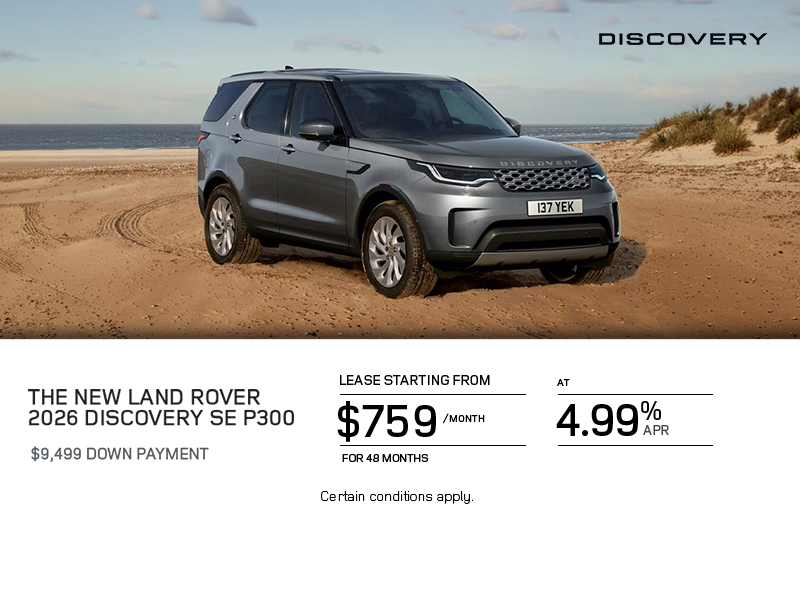 The 2026 Land Rover Discovery