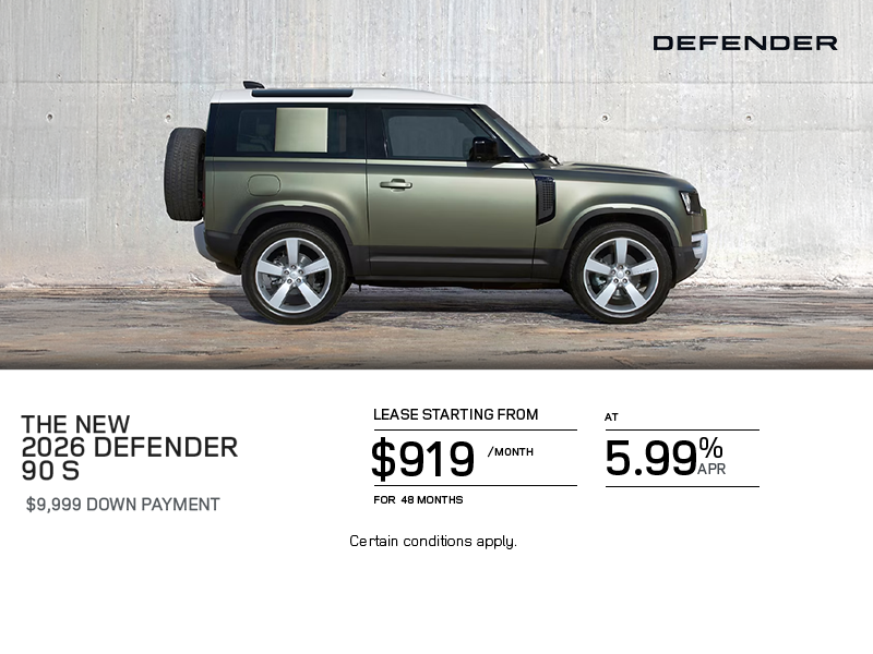 The 2026 Land Rover Defender 90 S