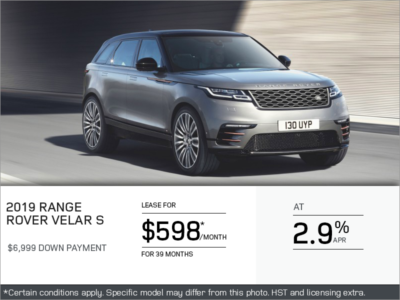 The 2019 Range Rover Velar S