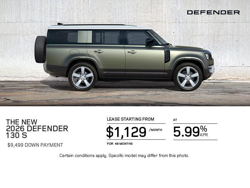 The 2026 Land Rover Defender 130 S