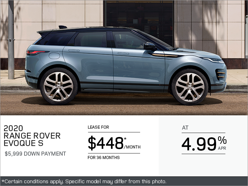 The 2020 Range Rover Evoque S