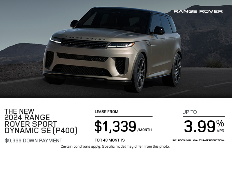 The 2024 Range Rover Sport