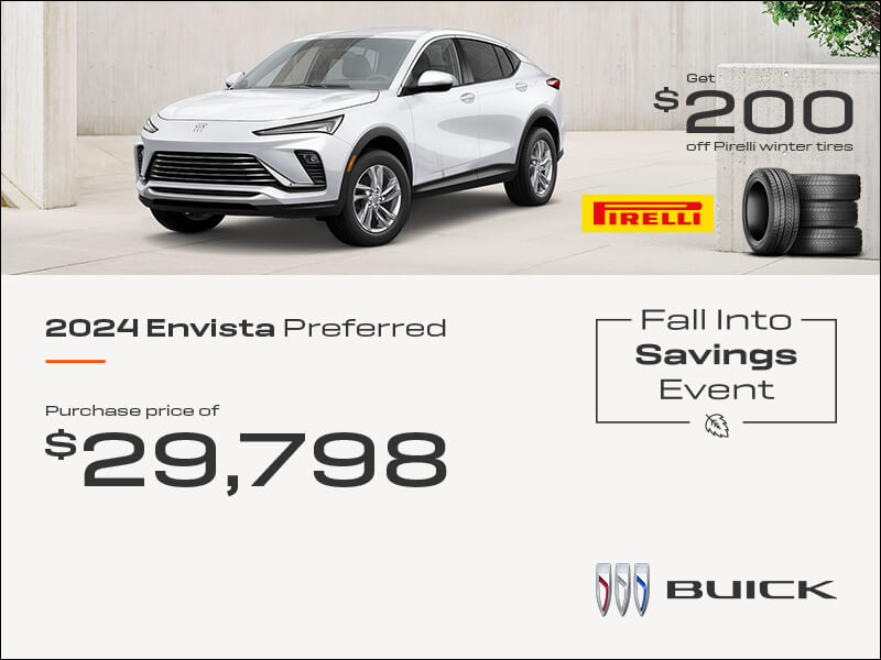 Get the 2024 Buick Envista