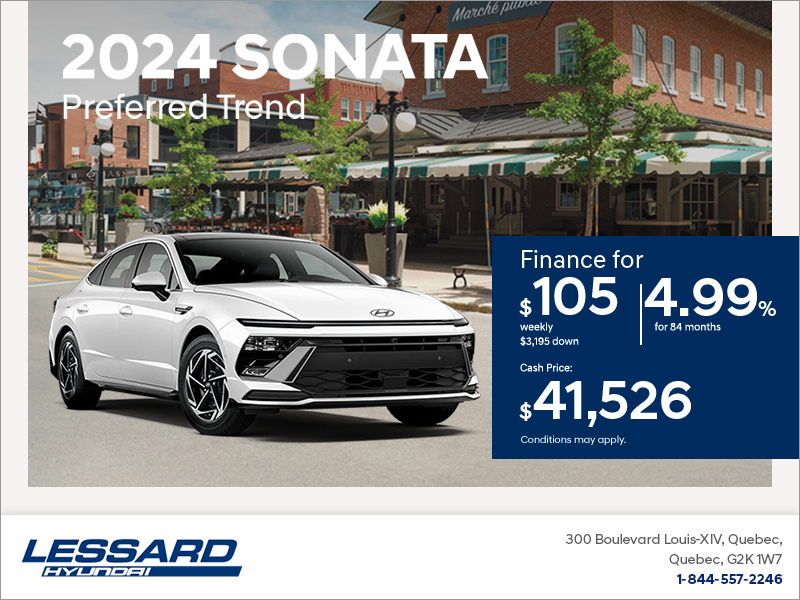 Get the 2024 Hyundai Sonata