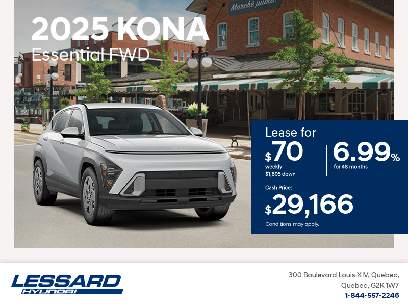 Get the 2025 Hyundai Kona