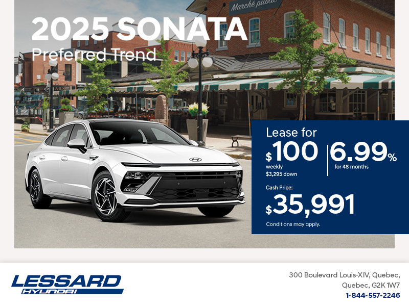 Get the 2025 Hyundai Sonata