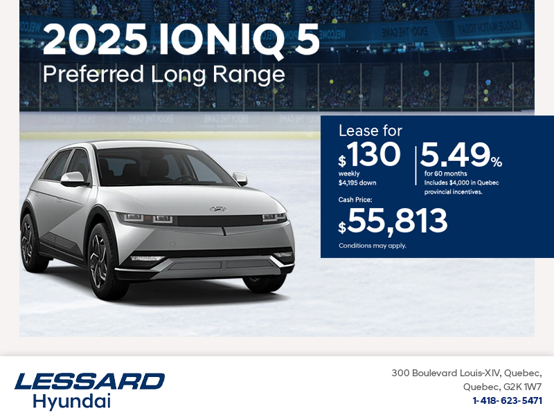 Get the 2025 Hyundai IONIQ 5