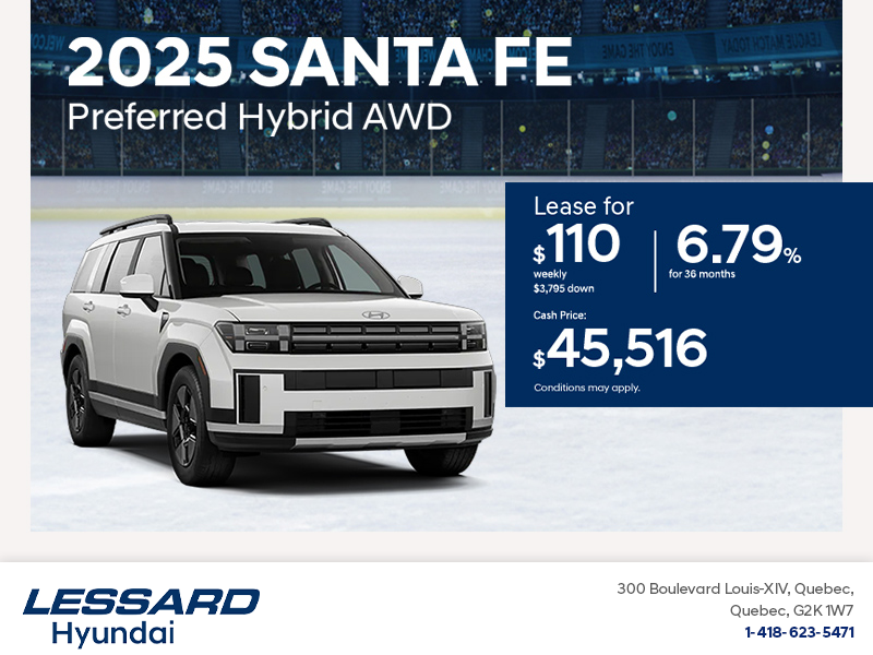 Get the 2025 Hyundai Santa Fe