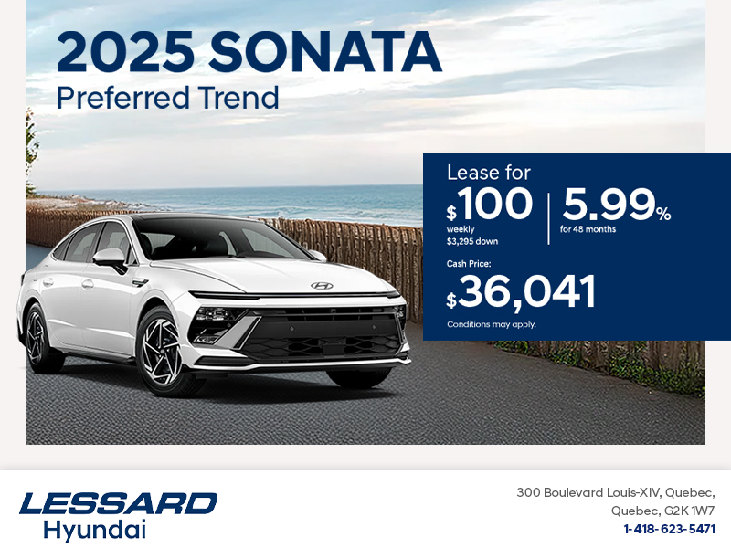 Get the 2025 Hyundai Sonata