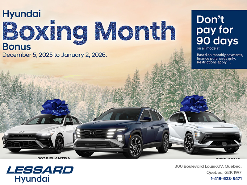 Hyundai Boxing Month Bonus.