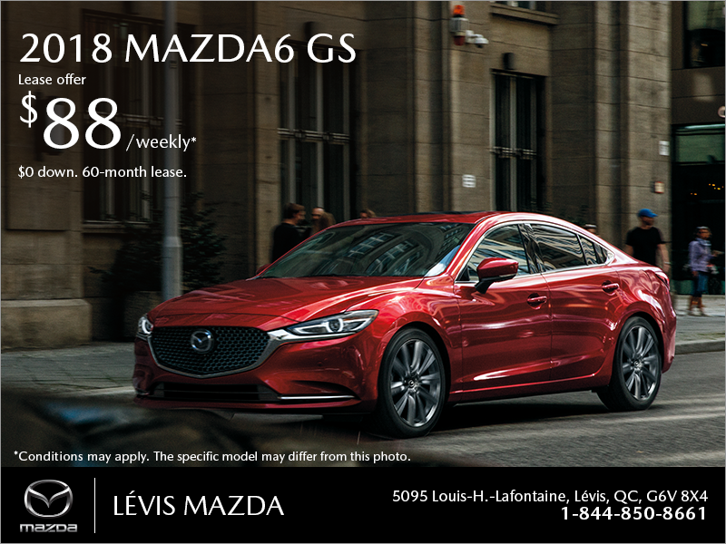 Get the 2018 Mazda6!