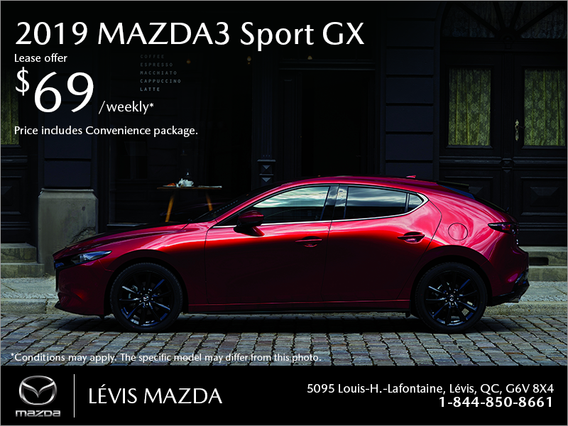 Get the 2019 Mazda3 Sport!