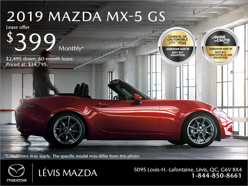 Get the 2019 Mazda MX-5 Today!