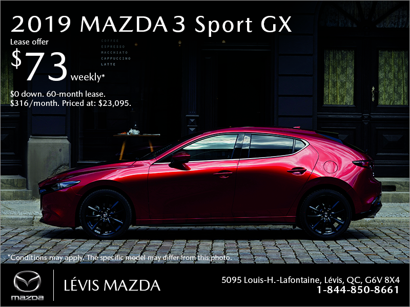 Get the 2019 Mazda3 Sport!