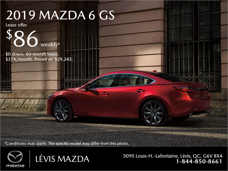 Get the 2019 Mazda6!