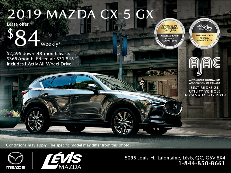 Get the 2019 Mazda CX-5!