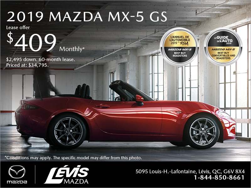 Get the 2019 Mazda MX-5 Today!