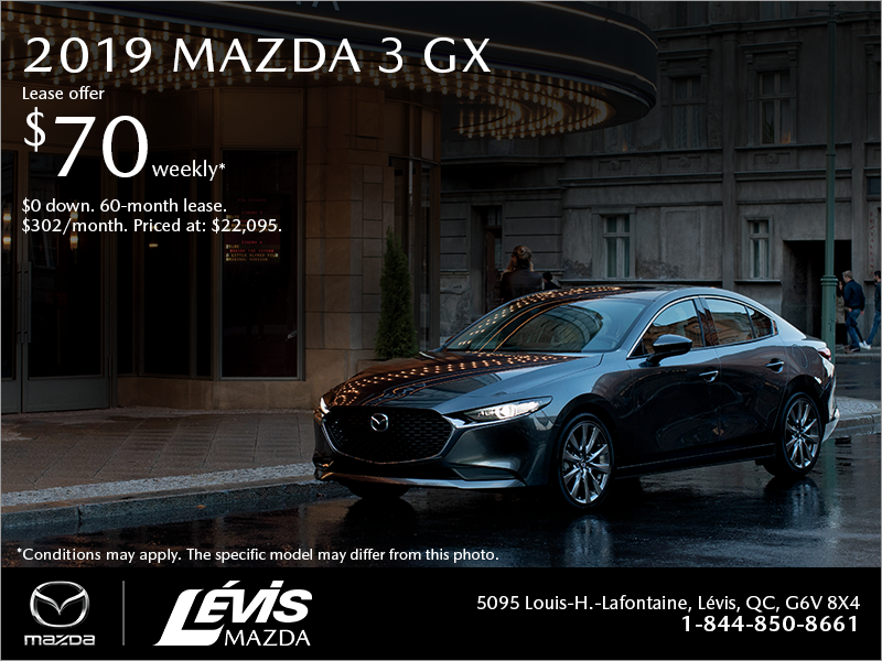 Get the 2019 Mazda3!