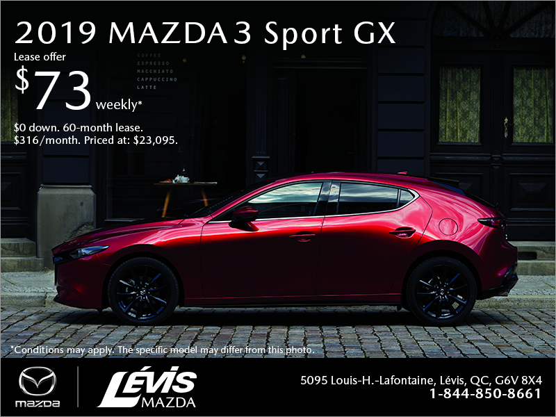 Get the 2019 Mazda3 Sport!