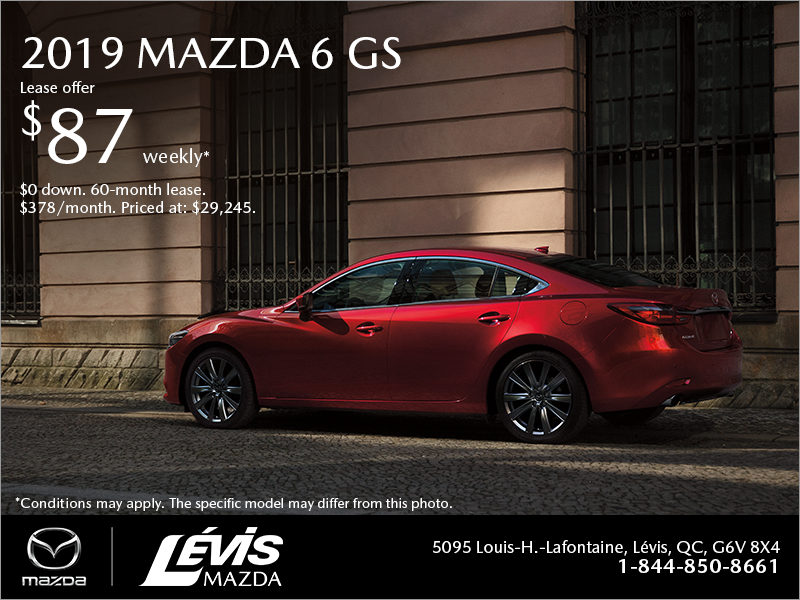 Get the 2019 Mazda6!