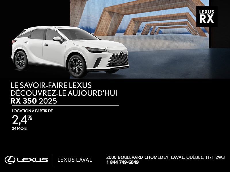 Lexus RX 350 2025