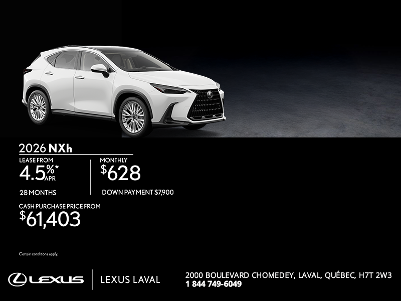 2026 Lexus NX 350h