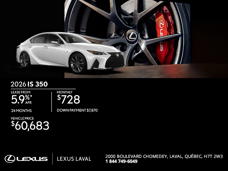 2026 Lexus IS
