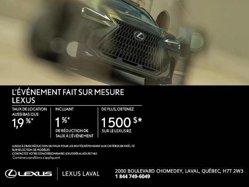 Événement du mois Lexus