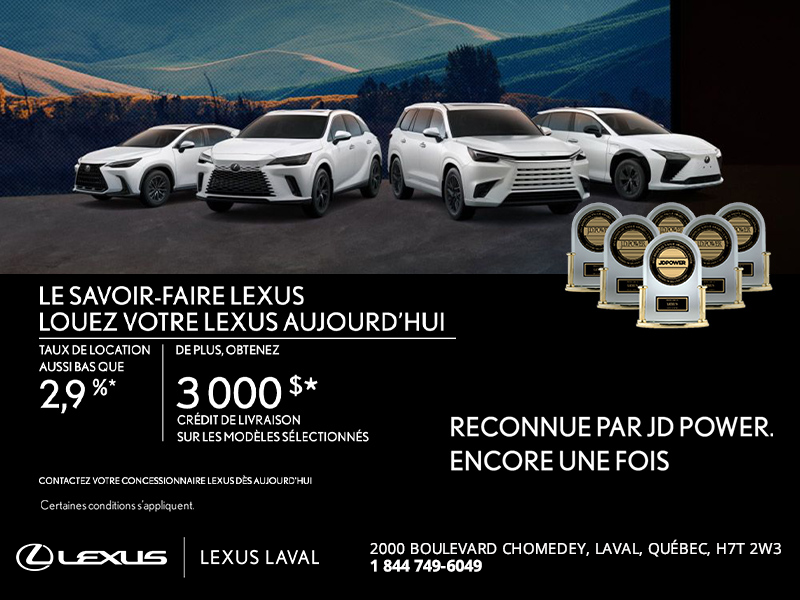 Événement du mois Lexus