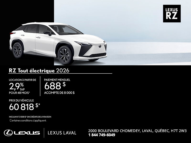 Lexus RZ 2026