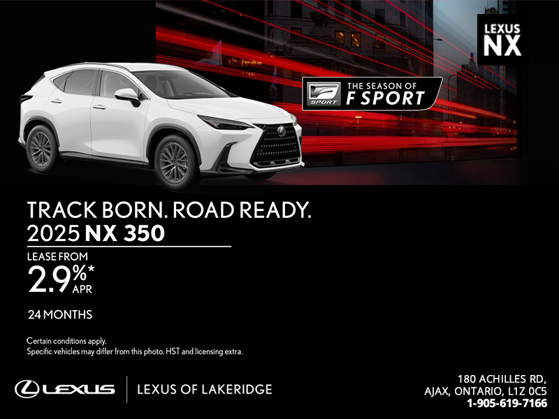 2025 Lexus NX 350