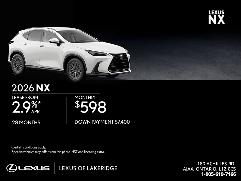 2026 Lexus NX 350
