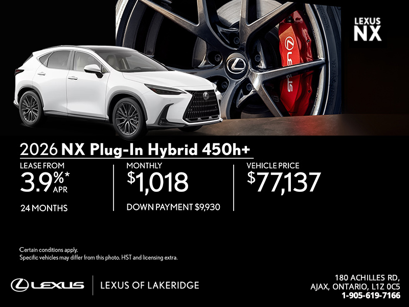 2026 Lexus NX PHEV