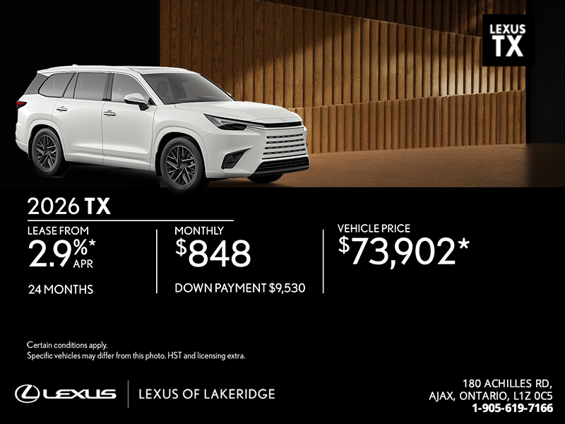 2026 Lexus TX