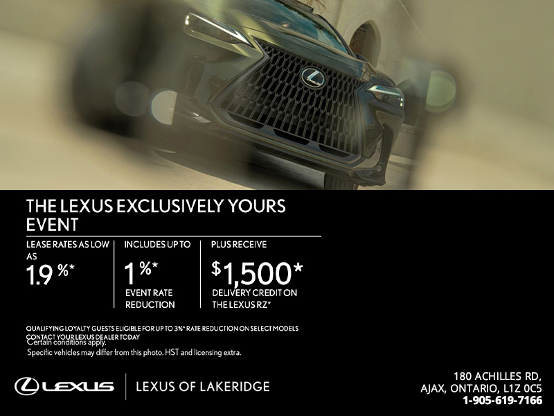 Lexus Monthly Event