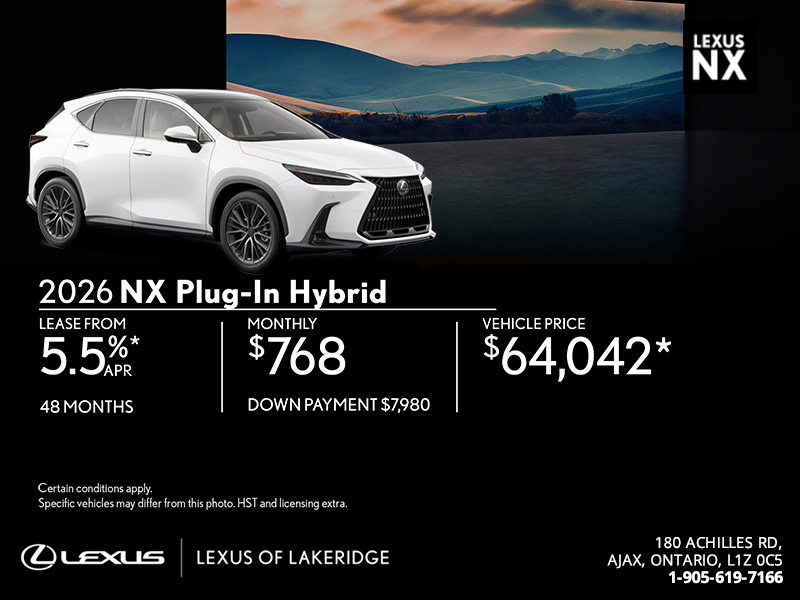 2026 Lexus NX PHEV