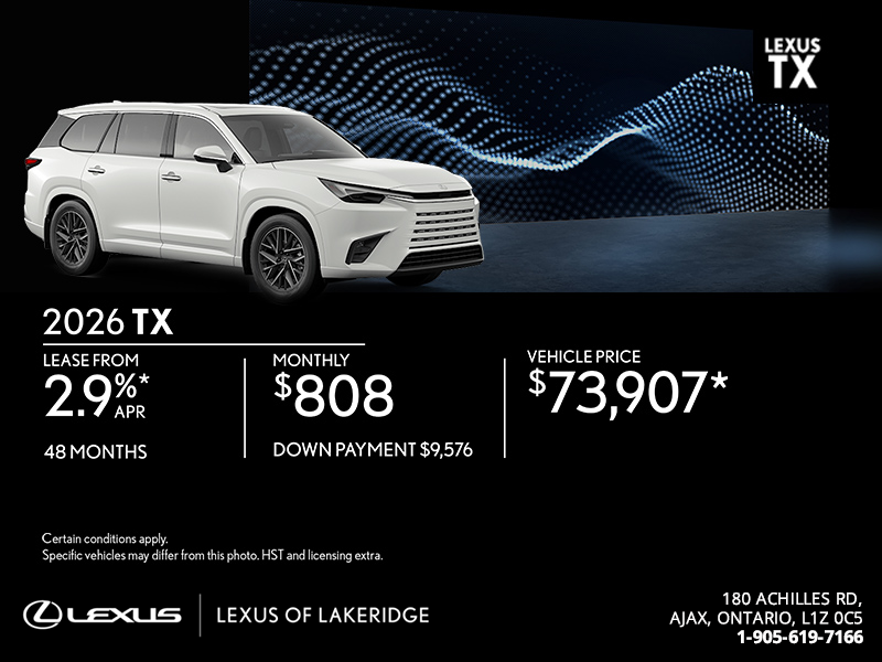 2026 Lexus TX
