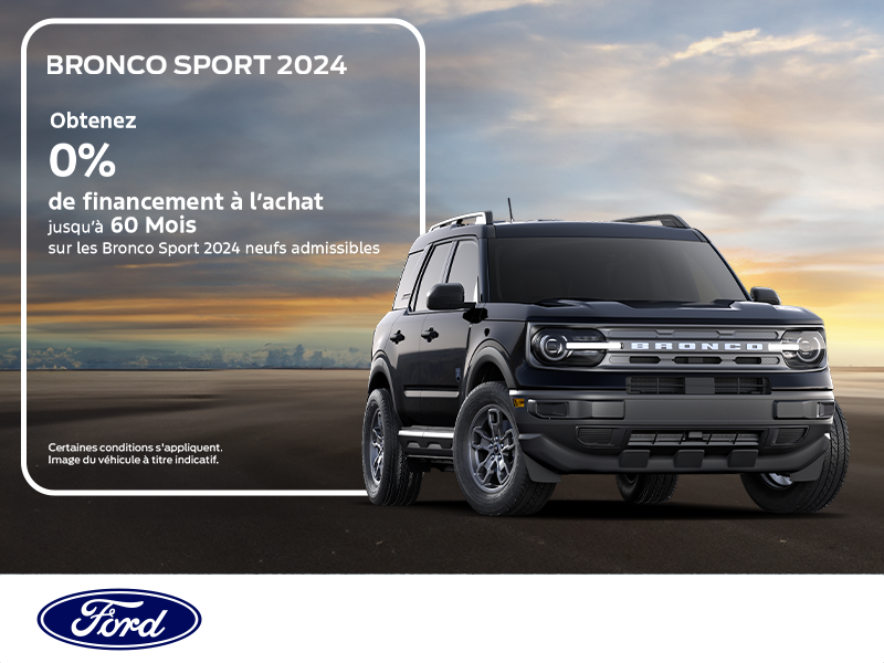 Ford Bronco Sport 2024