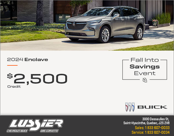 Get the 2024 Buick Enclave