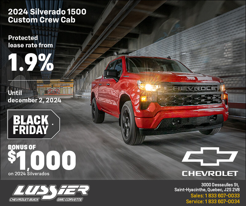 Get the 2024 Chevrolet Silverado 1500