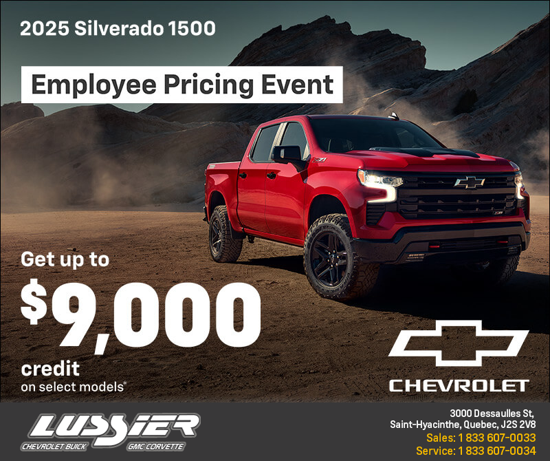 Get the 2025 Chevrolet Silverado 1500