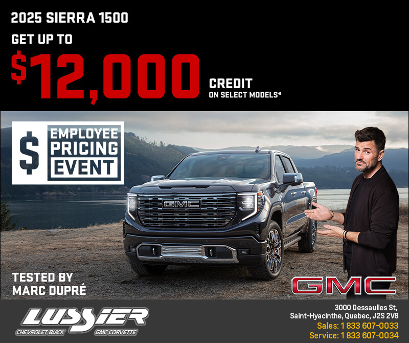 The 2025 GMC Sierra 1500