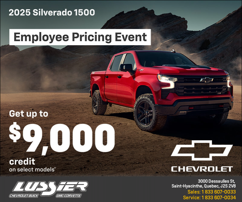 Get the 2025 Chevrolet Silverado 1500