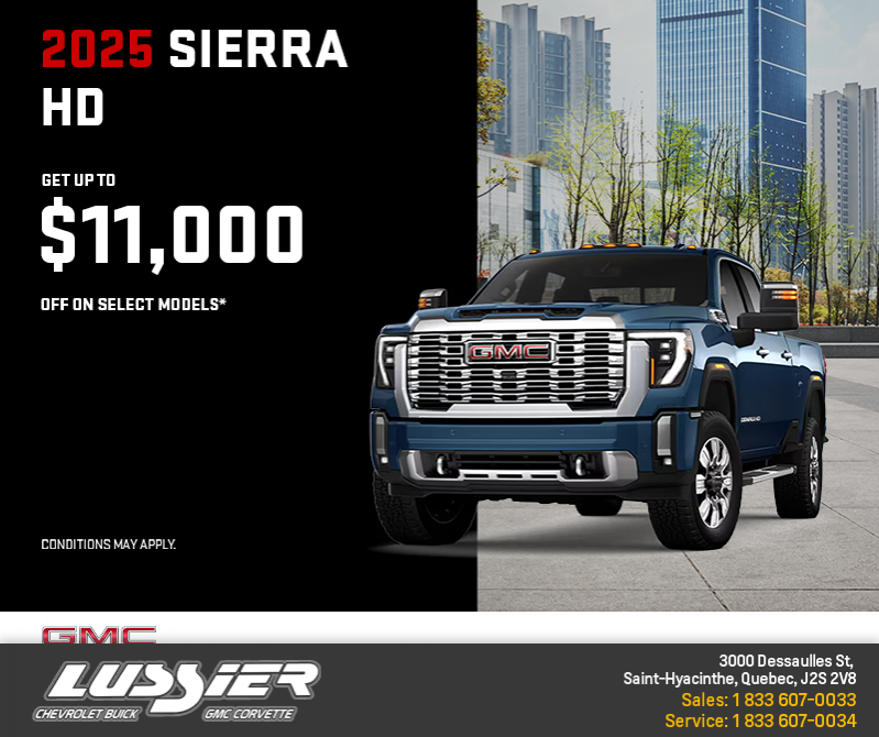 The 2025 GMC Sierra 2500